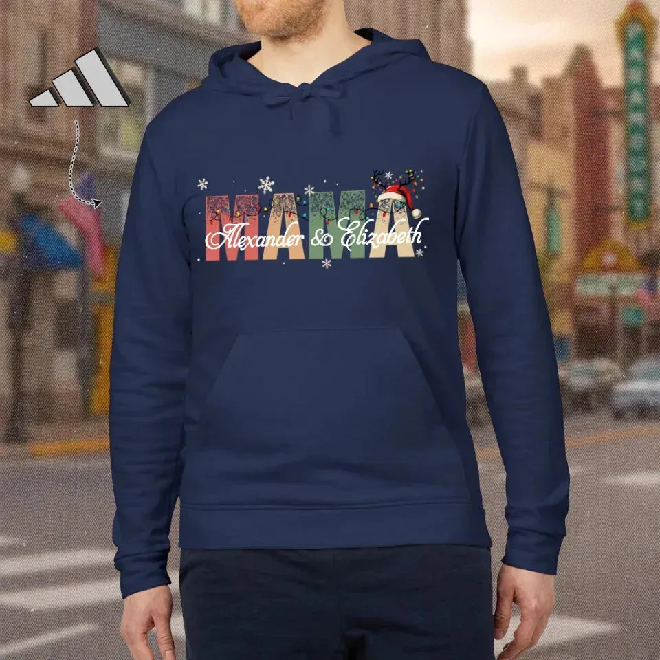 Mama, I Love You, Forever Cherished And Loved - Personalized Gifts For Mom - Unisex Hoodie