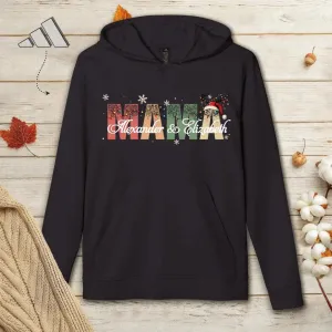 Mama, I Love You, Forever Cherished And Loved - Personalized Gifts For Mom - Unisex Hoodie
