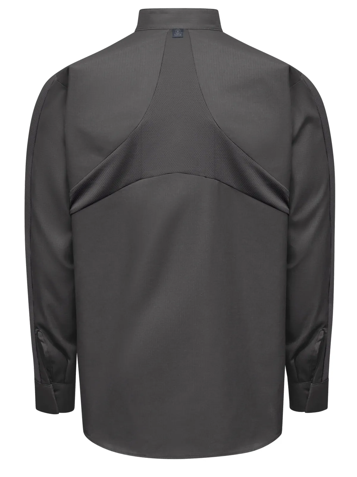 Men's Long Sleeve Two-Tone Pro  Work Shirt with OilBlok and MIMIX™ - SX36 - Charcoal