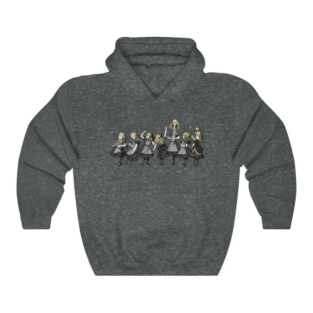 Pullover Hoodies-Alice in Wonderland Gifts 101 Gray Series, Gift Idea
