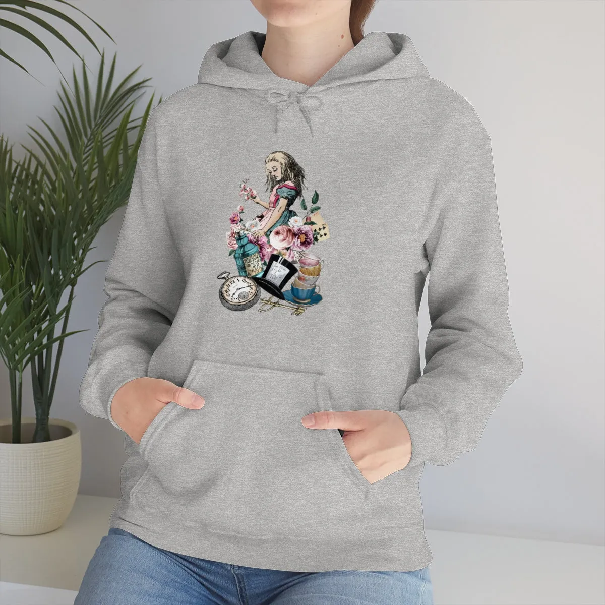 Pullover Hoodies-Alice in Wonderland Gifts 44 Colorful Series, Gift Idea