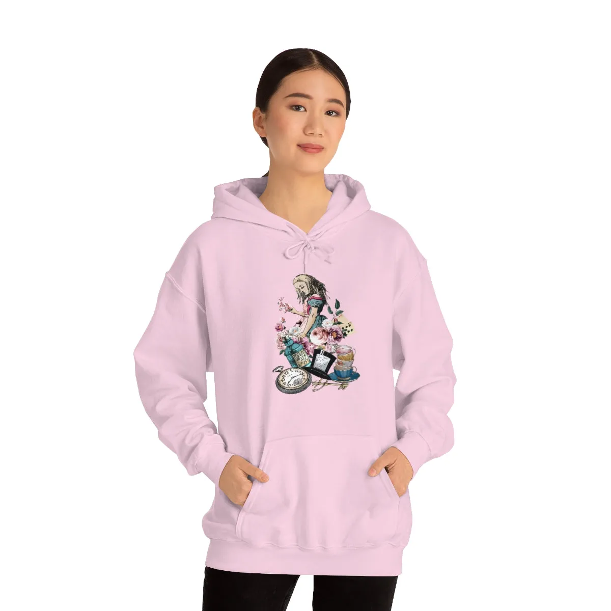 Pullover Hoodies-Alice in Wonderland Gifts 44 Colorful Series, Gift Idea