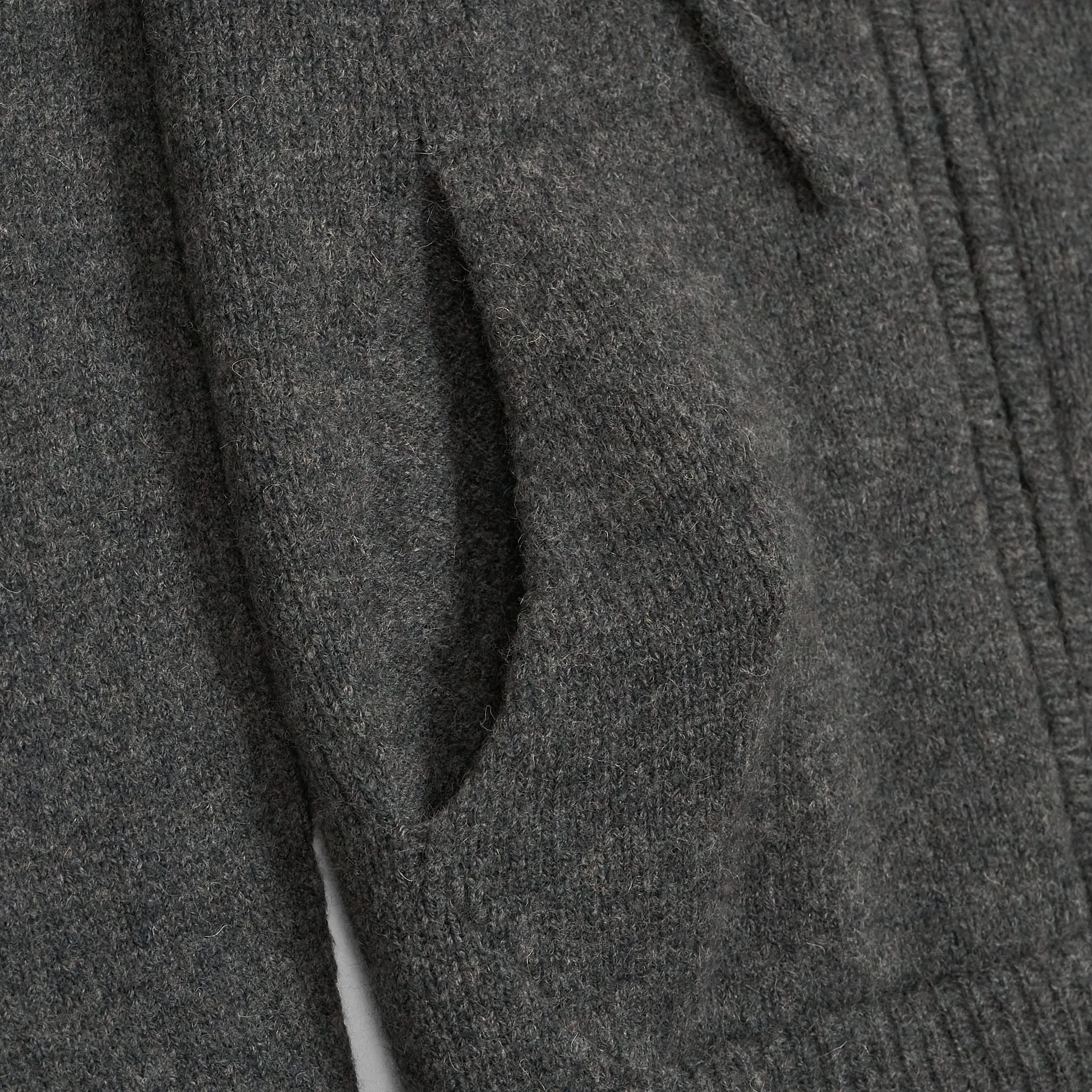 Roberto Collina Knit Zipped Hoodie Cardigan