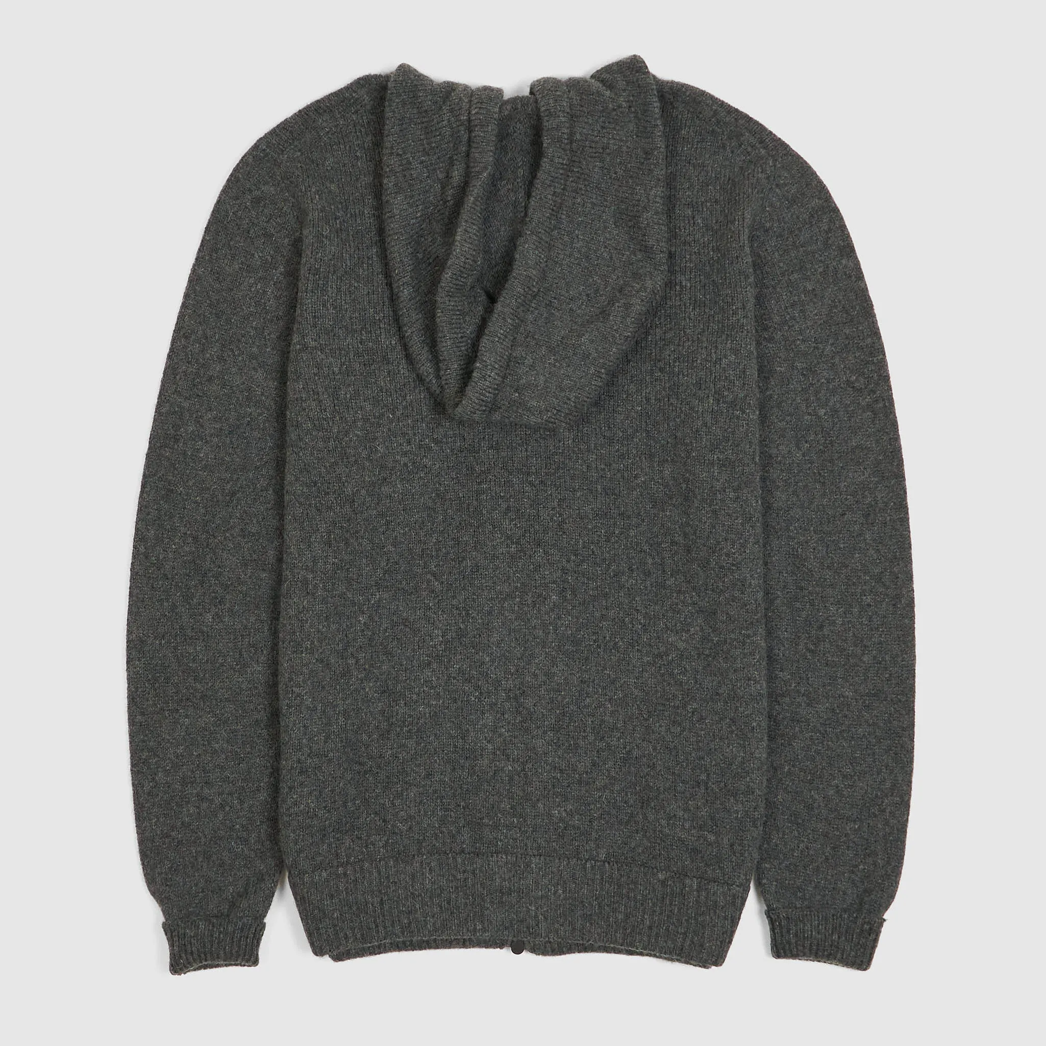 Roberto Collina Knit Zipped Hoodie Cardigan