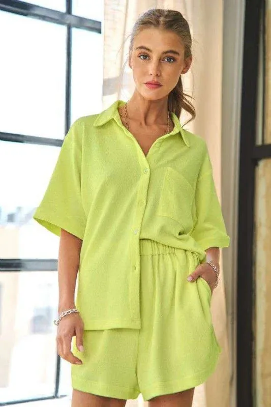 SALE* Scheana Relaxed Fit Shorts