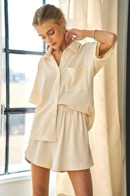 SALE* Scheana Relaxed Fit Shorts