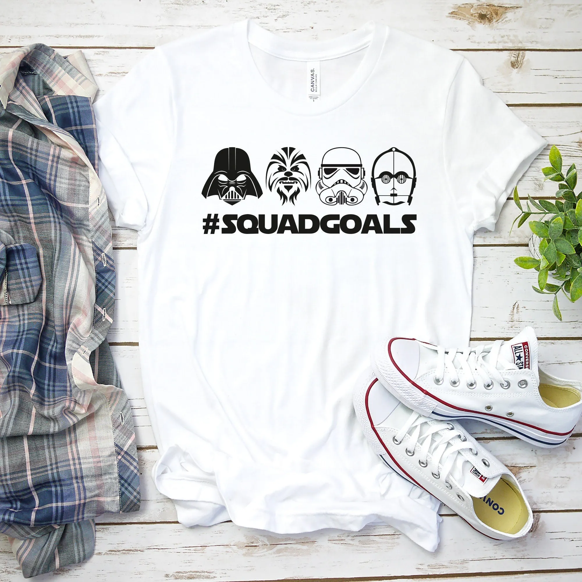 Star Wars Squad Goals -Darth Vader T Shirt - Disney Star Wars T-shirt - Star Wars Gift Idea - Star Wars Lover T Shirt