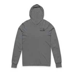 Unisex Hooded Long Sleeve Tee - Full Box Fishing Designs