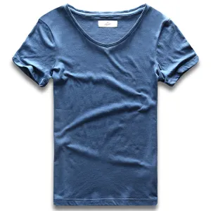 Wide Collar Top Tees