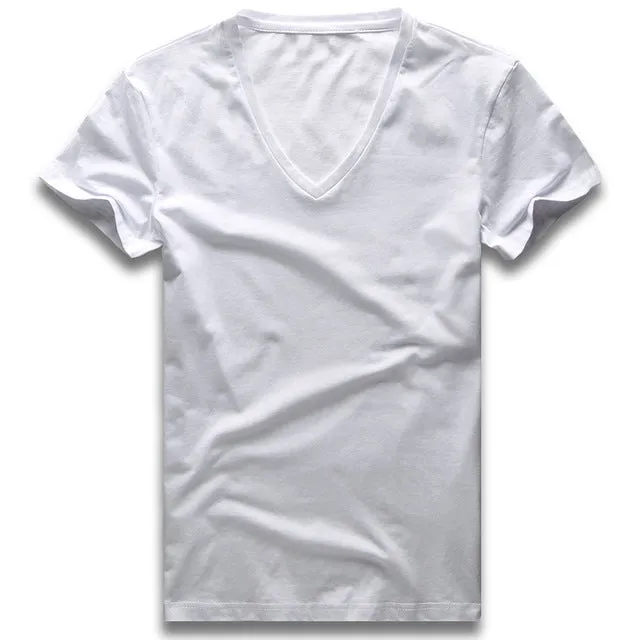 Wide Collar Top Tees