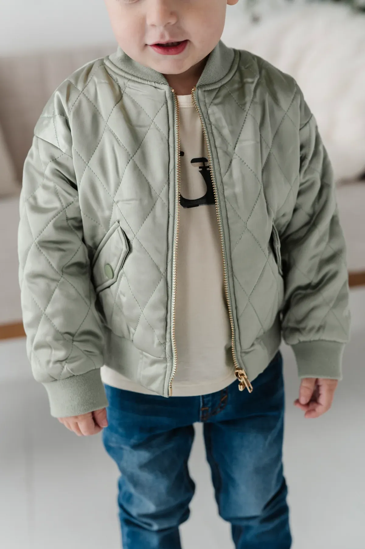 Winter Mauve Bomber Jacket