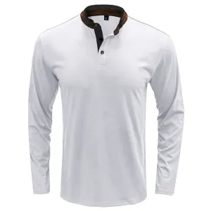 YESFASHION Men T-shirt Long Sleeve Shirts
